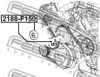 FEBEST 2188-F150 Deflection/Guide Pulley, v-ribbed belt